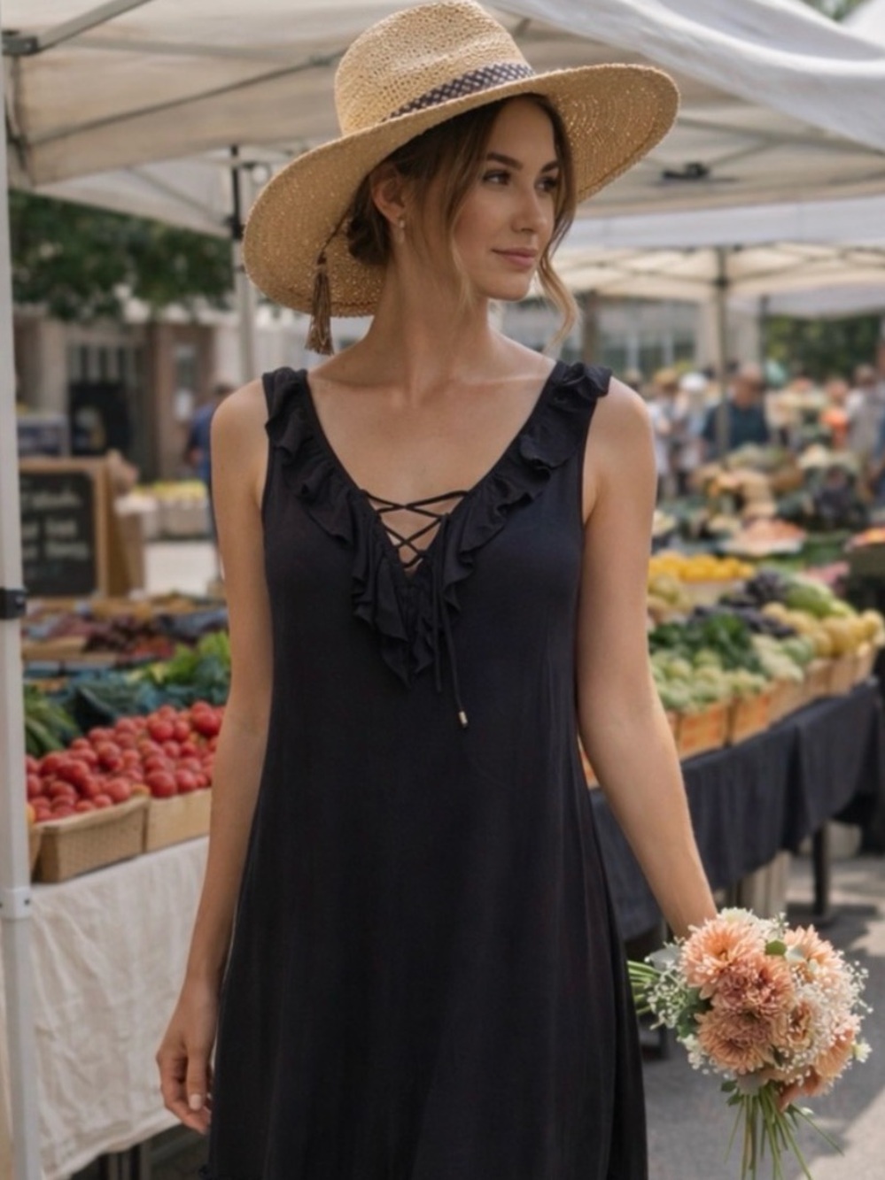 NWT Kelly Renee little Black Dress